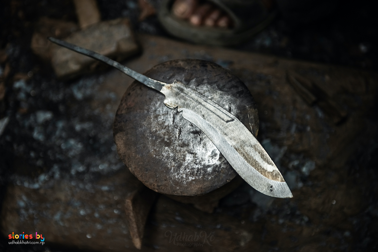 Forja del khukuri
