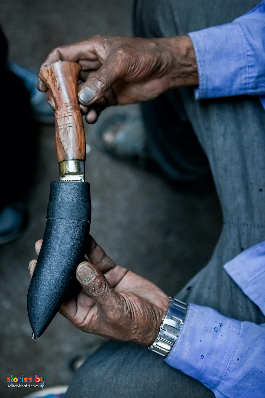 Making of Khukuri