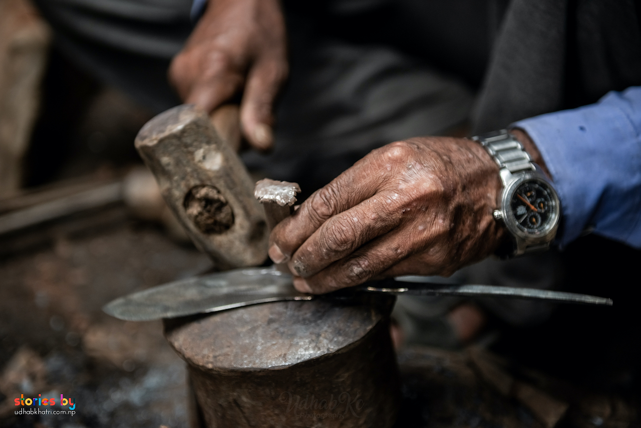 Forja del khukuri