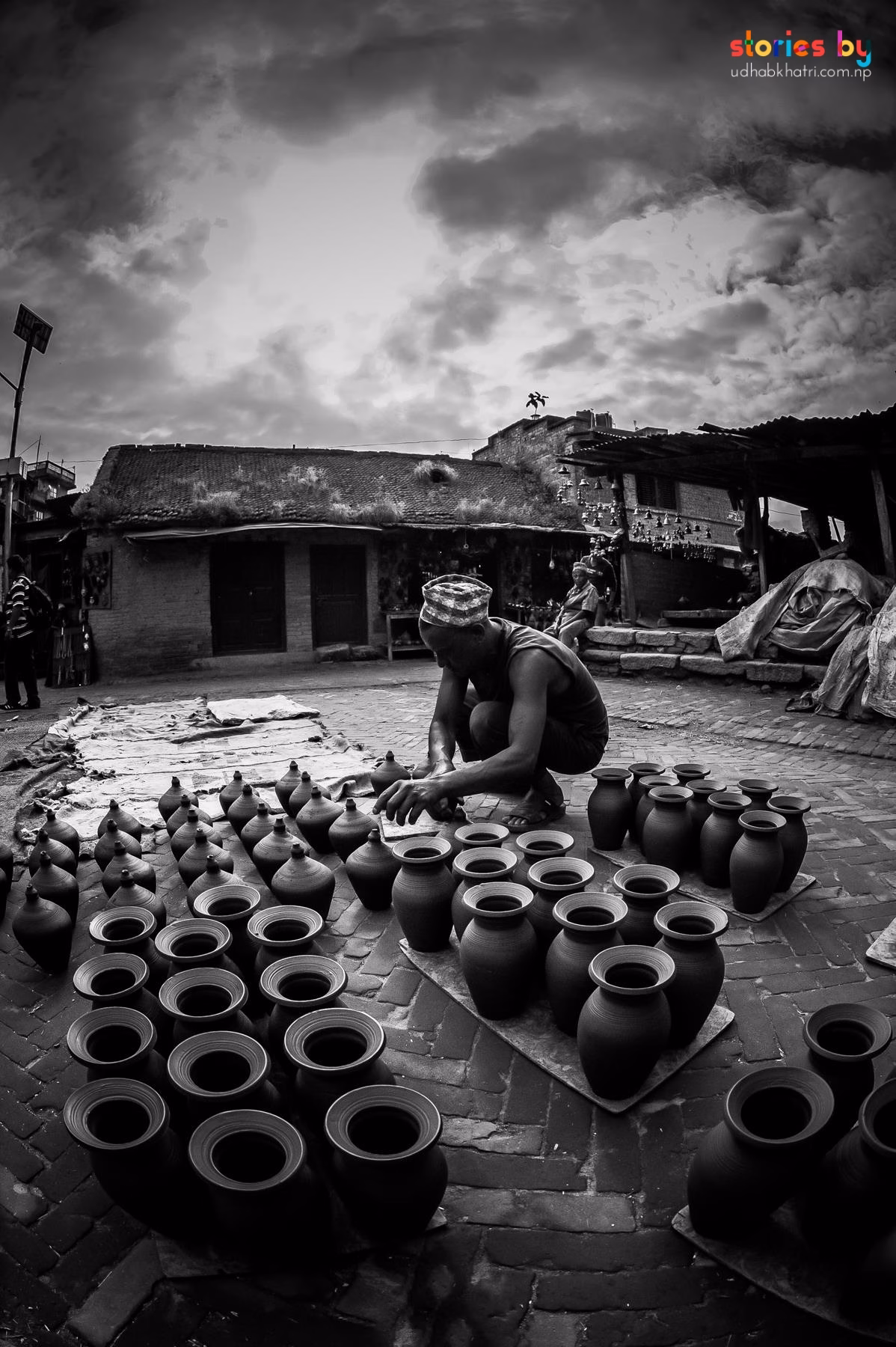 Pottery rows