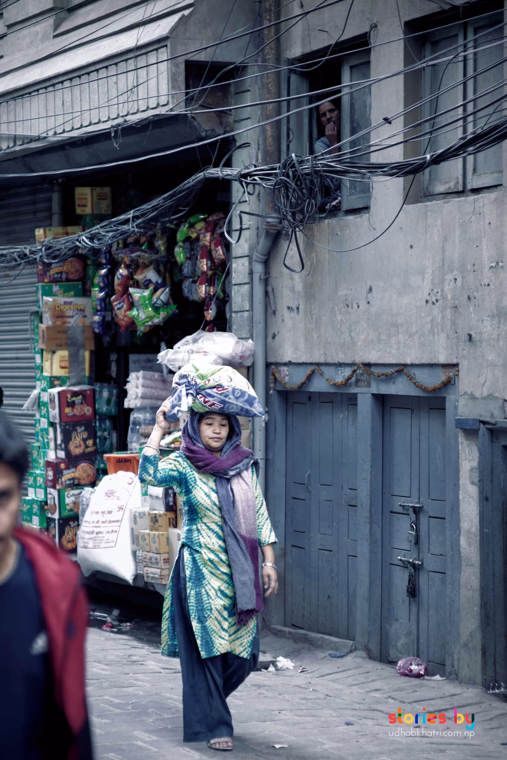 Street photography Bhaktapur with Fujifilm